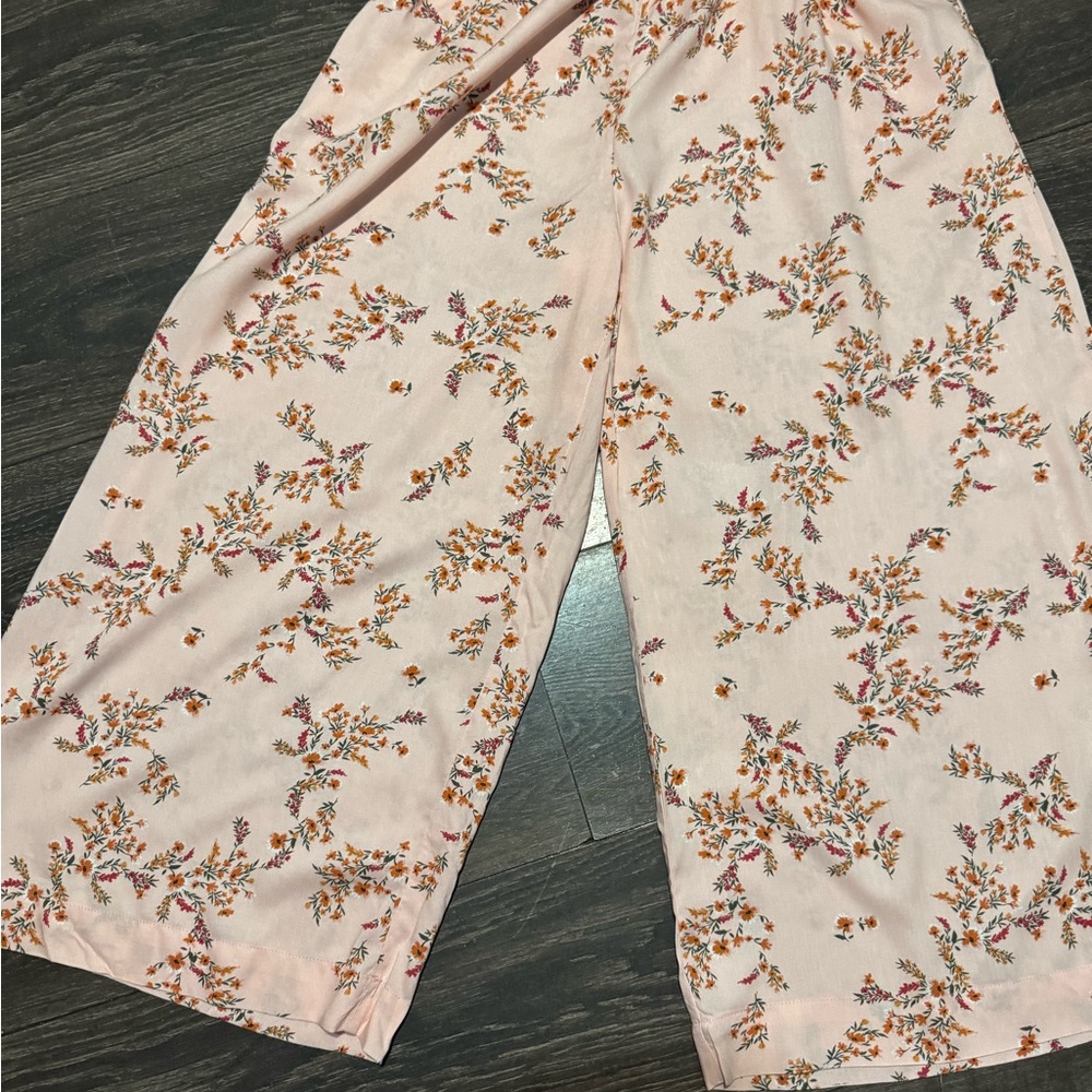 Jessica Simpson Floral Print  Bottoms - Pink and Orange - Picture 2 of 9